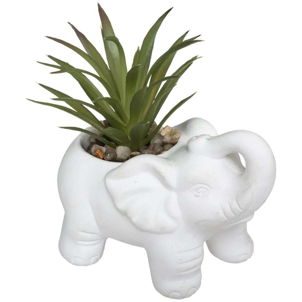 maxibazar Plante Ciment Elephant H.10Cm