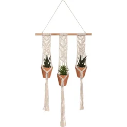 Atmosphera Plante X3 Suspensions Terracotta Hacienda H.75Cm