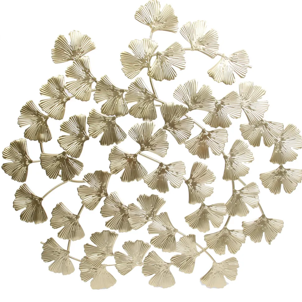 maxibazar Plaque Murale Doree