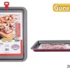 Plaque Pizza 26X37Cm Acier Rossana