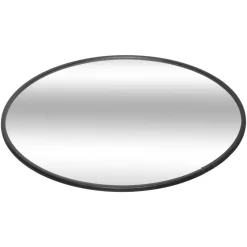 maxibazar Plateau Bougie Verre Miroir D.20Cm