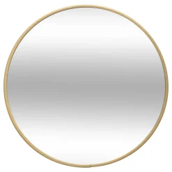 maxibazar Plateau Bougie Verre Miroir D.20Cm