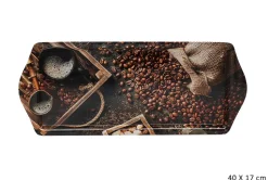 Plateau Melamine Cafe 40X17Cm