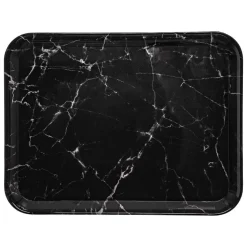 Plateau 33X43Cm Marbre Noir