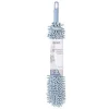 Plumeau Chenille Microfibre 57Cm Bleu Neptune
