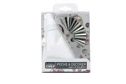 Poches A Décorer Avec 6 Douilles 25Cm