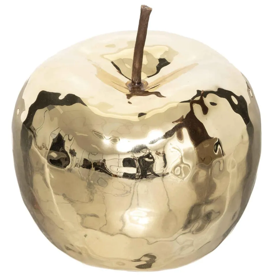 Atmosphera Pomme Ceramique Or D.12Cm