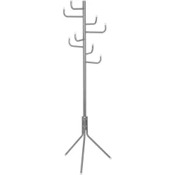 Porte Manteaux Metal Gris