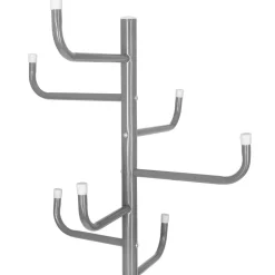 Porte Manteaux Metal Gris