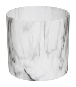 maxibazar Pot Ceramique Marbre D.14.4X13.4Cm