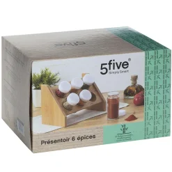 Pot Epice Bambou X6 Pièces