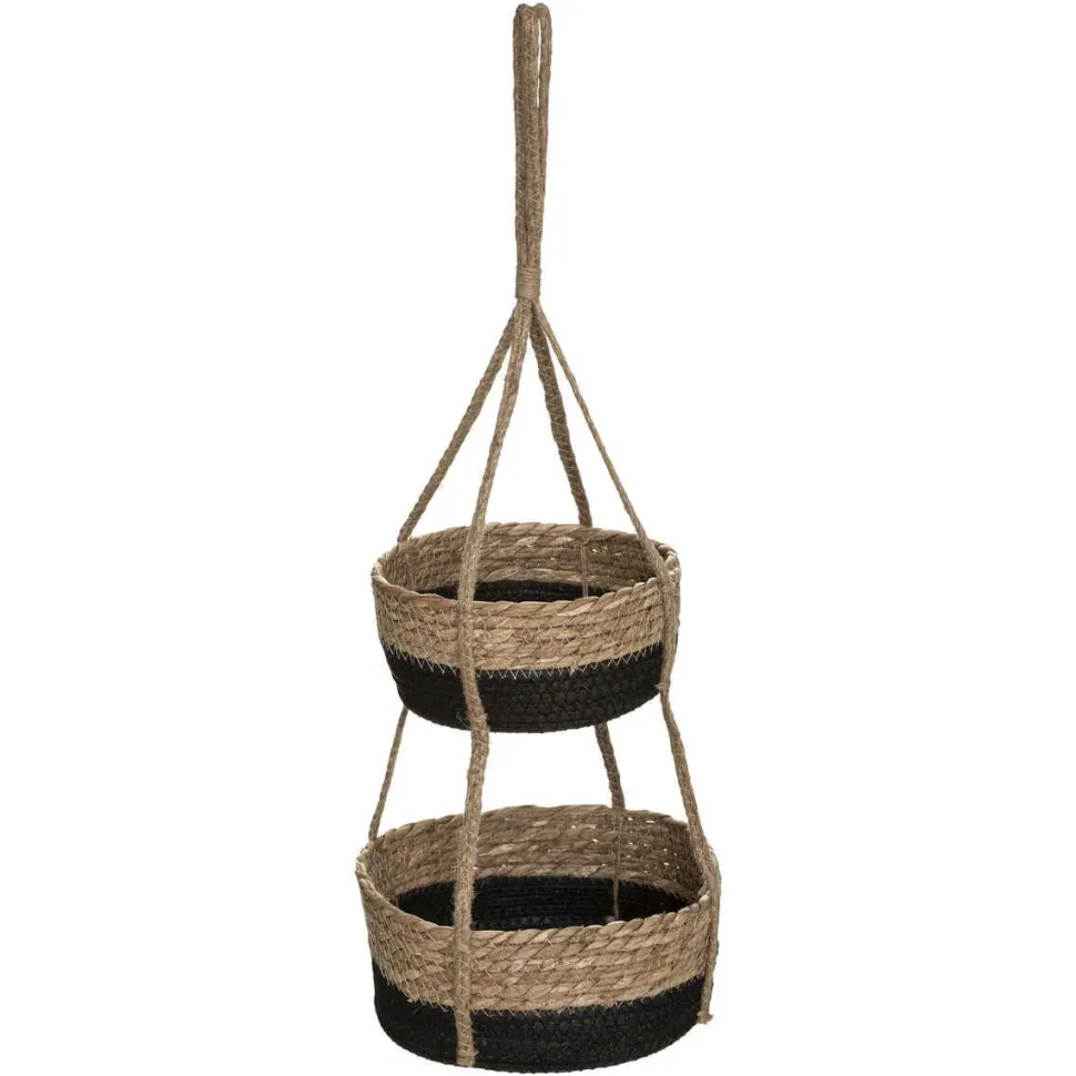 Atmosphera Pot Suspendu X2 Noir Cuba