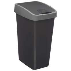 Poubelle 2 Ouvertures Plastique 25L