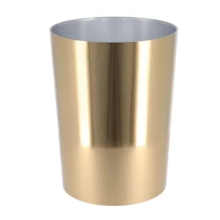 Poubelle 6.5L Effet Or