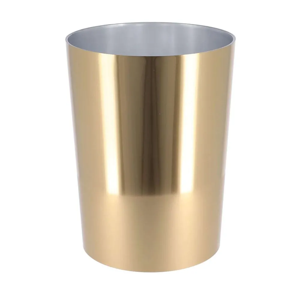 Poubelle 6.5L Effet Or
