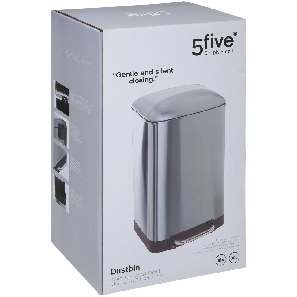 Poubelle Metal 30L Ariane Inox