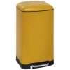 Poubelle Metal 30L Ariane Jaune