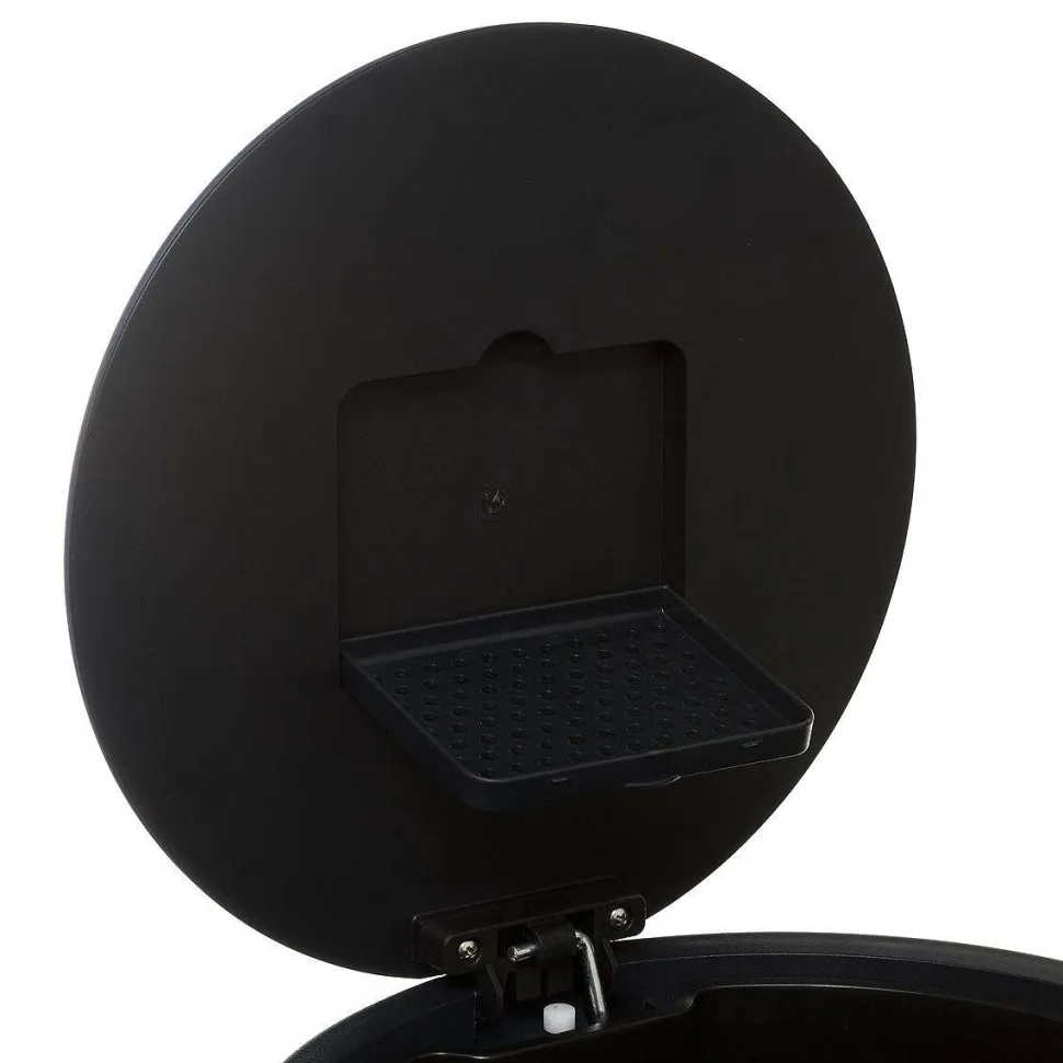 Poubelle Metal 30L Bleu Delta