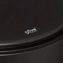 Poubelle Metal 30L Charbon Delta