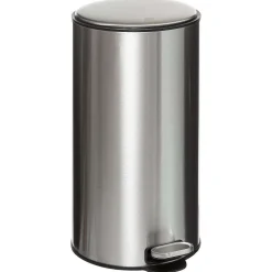 Poubelle Metal 30L Inox Delta