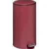 Poubelle Metal 30L Rouge Delta
