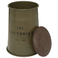 Pouf Bidon Metal Joao Kaki