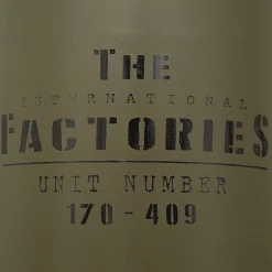 Pouf Bidon Metal Joao Kaki