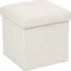 Pouf Pliable Beige Lysandre