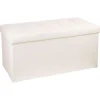 Pouf Pliable Double Beige Lysandre