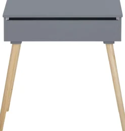 Pupitre Simple Gris D.63.5X45.5X62.4Cm