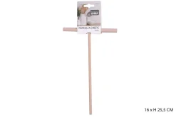 Rateau Crepe Bois 25.5X16Cm