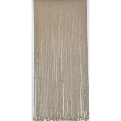 Rideau De Porte Coton Polyester Ficelle Tressee 90X200 Jute