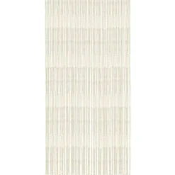 Rideau De Porte Coton Polyester Corde Tressee 90X200Cm Ecru