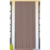 Rideau De Porte Lanieres Pvc Prestige 90X210 Cm Taupe