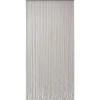 Rideau De Porte Lanieres Torsades 90X210Cm Ecru