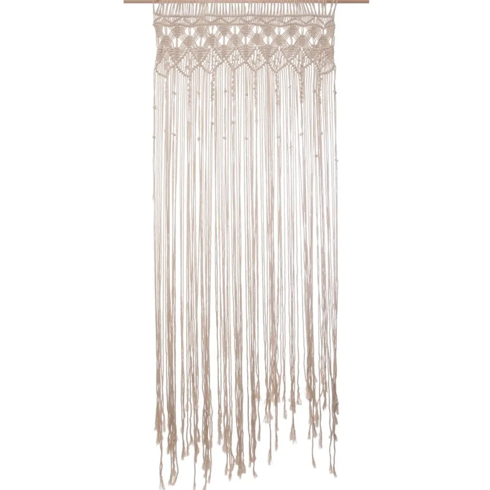 Atmosphera Rideau Fil Macrame Ivoire 90X200Cm