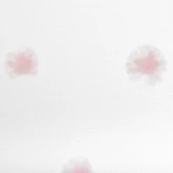Atmosphera Rideau Multi Pompoms Rose 240X140Cm