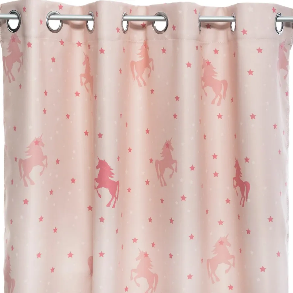 Atmosphera Rideau Occultant Glow Licorne 140X250Cm