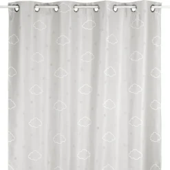 Atmosphera Rideau Occultant Phosphorescent Gris