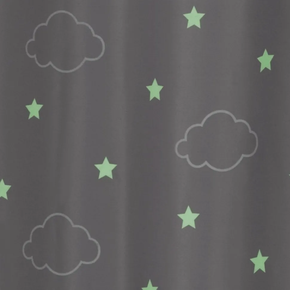 Atmosphera Rideau Occultant Phosphorescent Gris