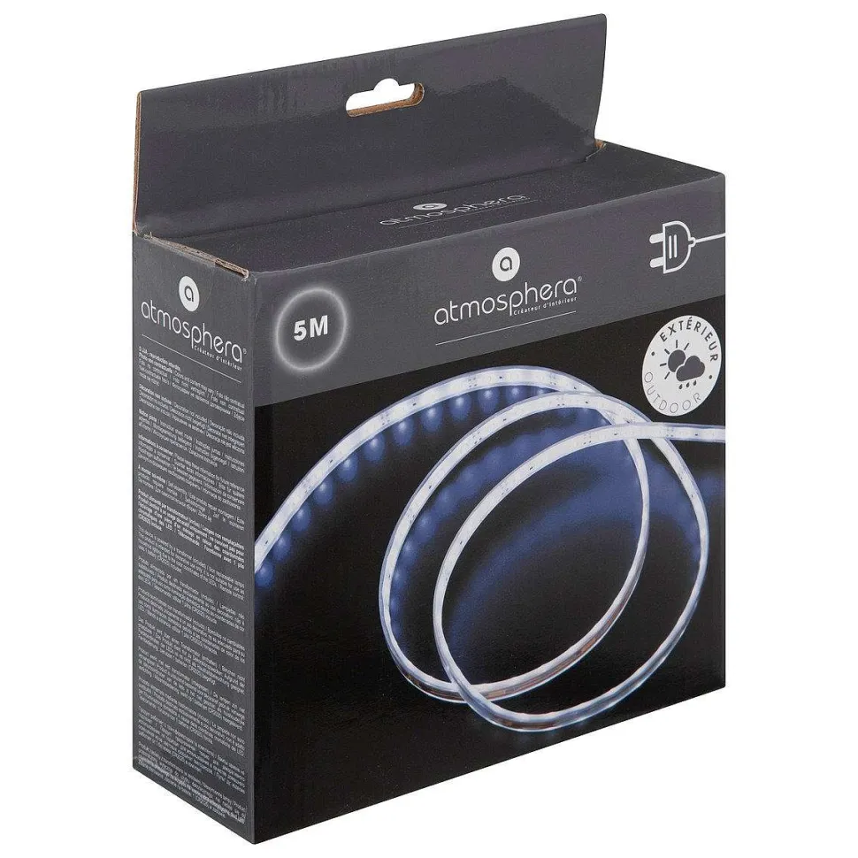 Ruban Led Outdoor Blanc Froid L.5M Sur Secteur
