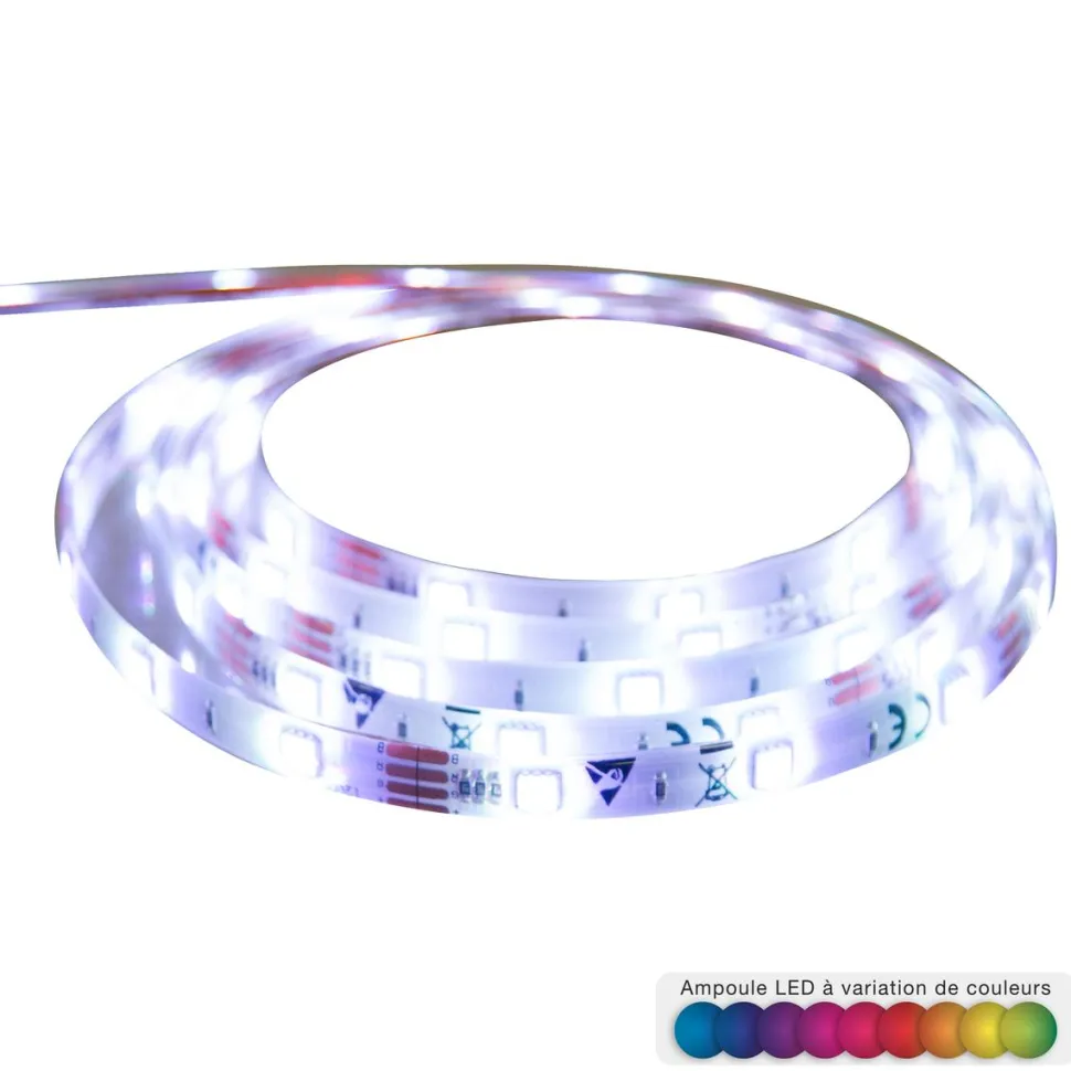 maxibazar Ruban Led Variation Couleurs L.3M