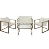 Salon Jardin Cagliari 4 Pieces
