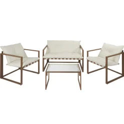 Salon Jardin Cagliari 4 Pieces