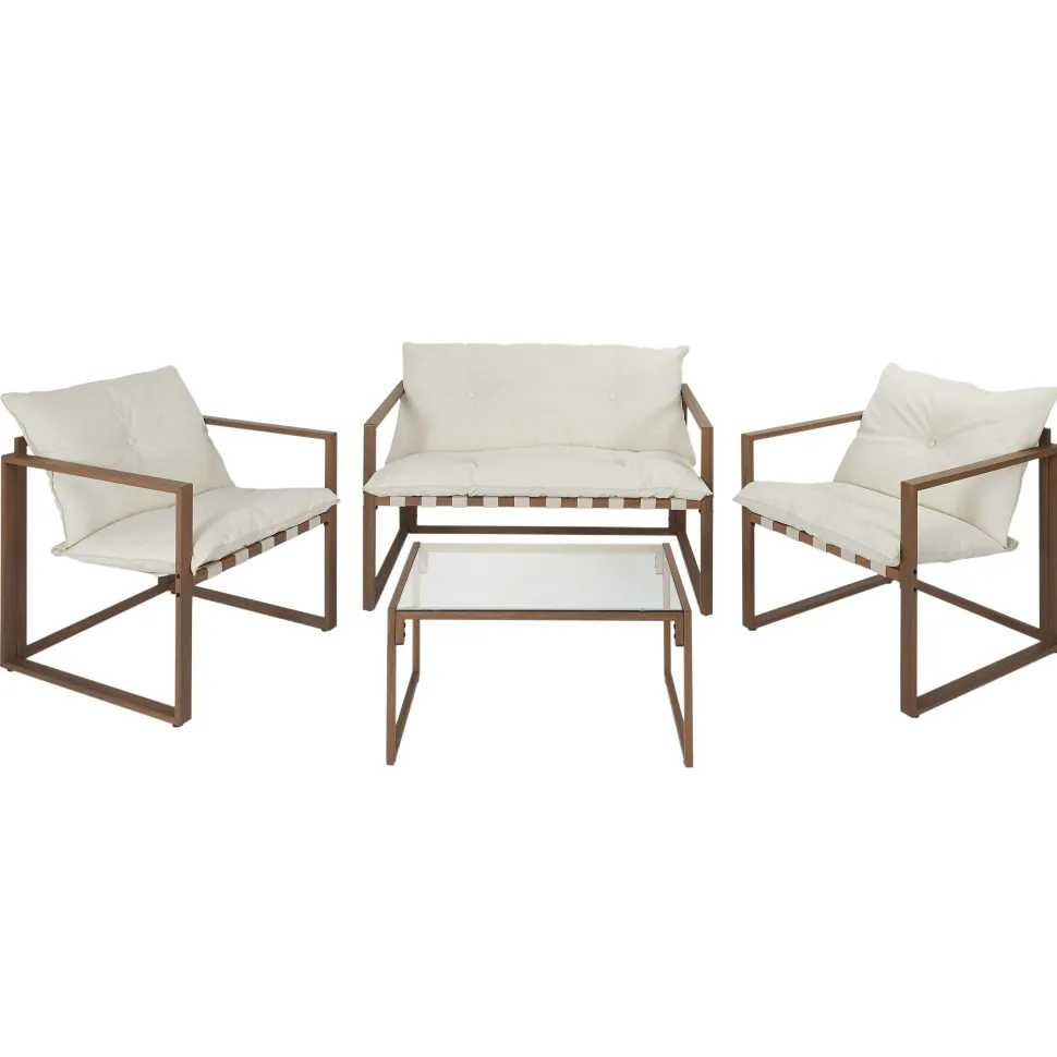 Salon Jardin Cagliari 4 Pieces