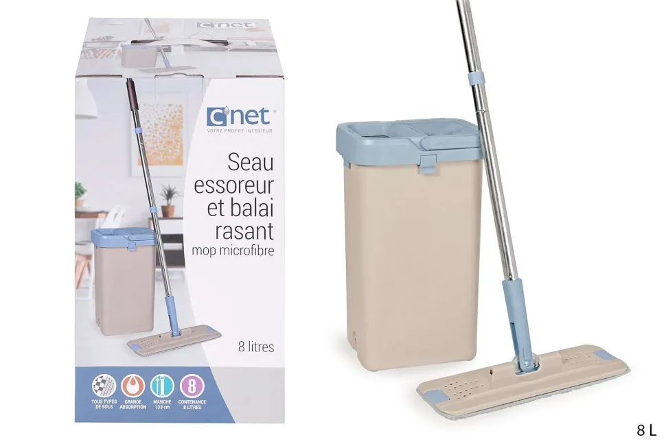 Seau Essoreur Et Balai Rasant