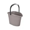 Seau Plastique Avec Anse 15L Taupe