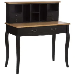 Secretaire 5 Tiroirs Chrysa Noir
