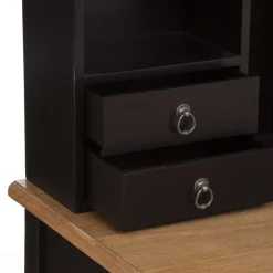 Secretaire 5 Tiroirs Chrysa Noir