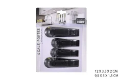 Set 4 Cale Portes Plastique